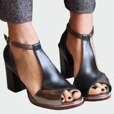 Klára - Elegantní sandály s nízkým podpatkem