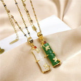 Jade-Amuletový náhrdelník