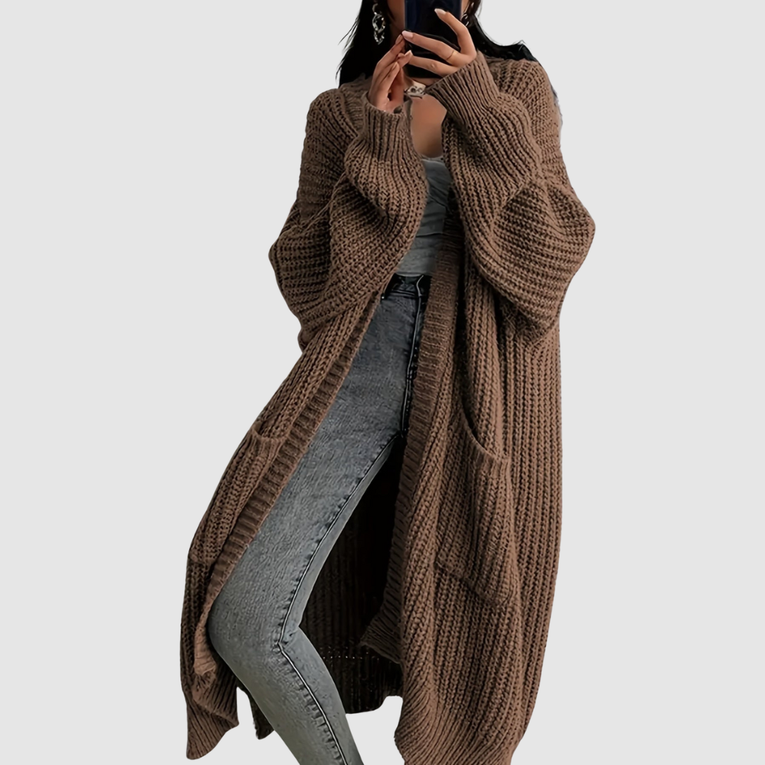 Marie – Pohodlný dlouhý cardigan