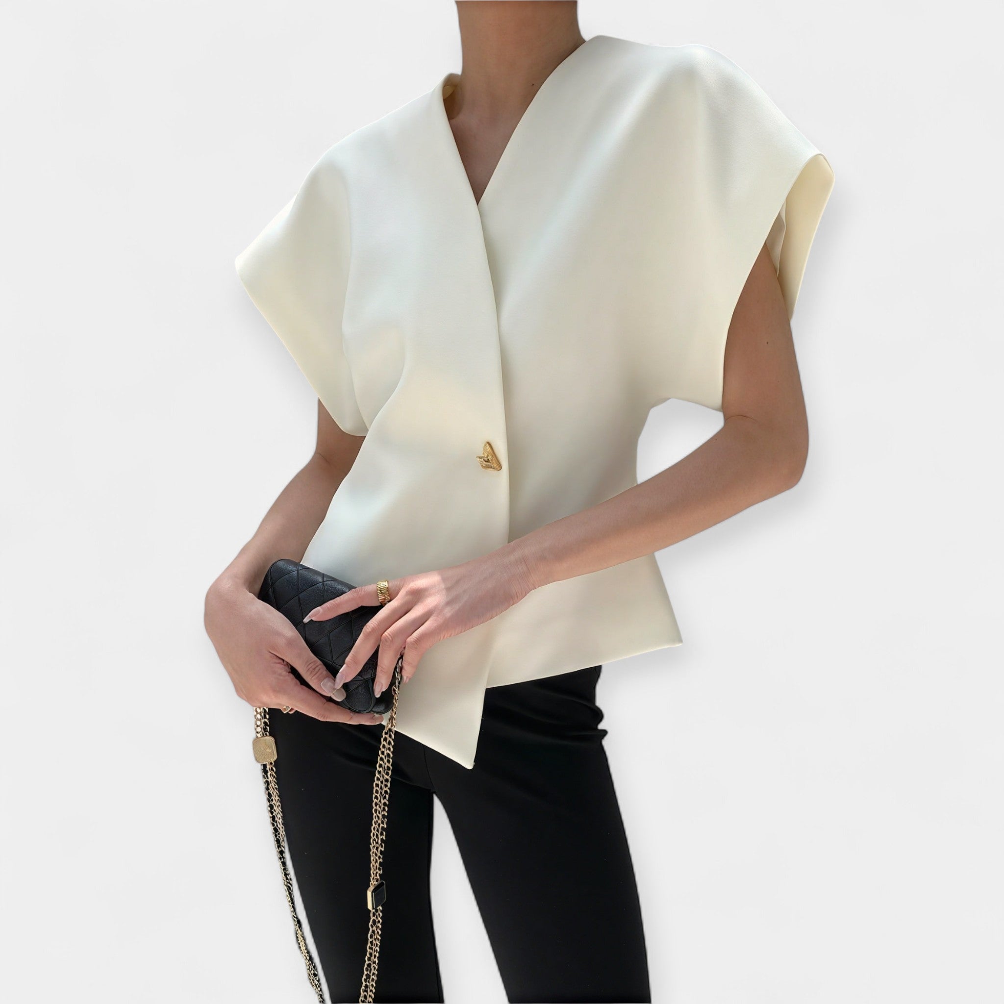 Iva - Minimalistický Elegantní Top
