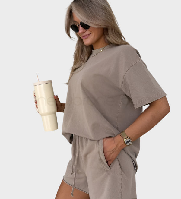Casual Sada s Tričkem a Jogger Kalhotami